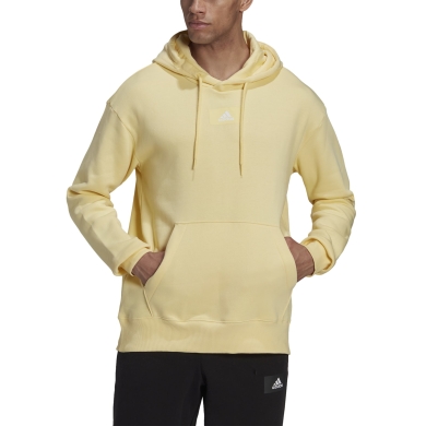 adidas Kapuzenpullover Essentials Feelvivid Baumwolle gelb Herren